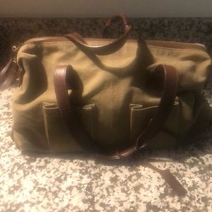 Vintage Gucci Canvas Bag